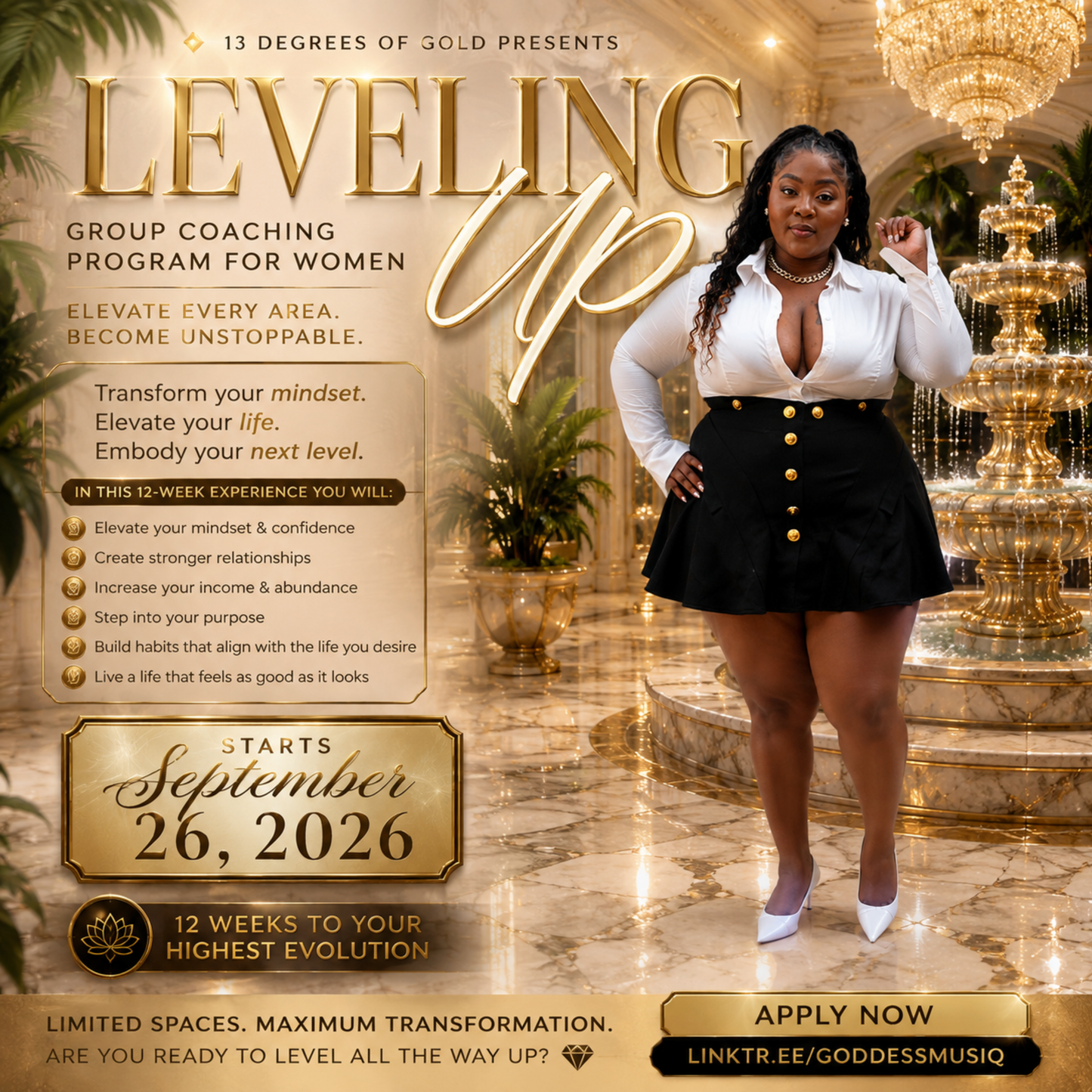 Free Leveling Up Call