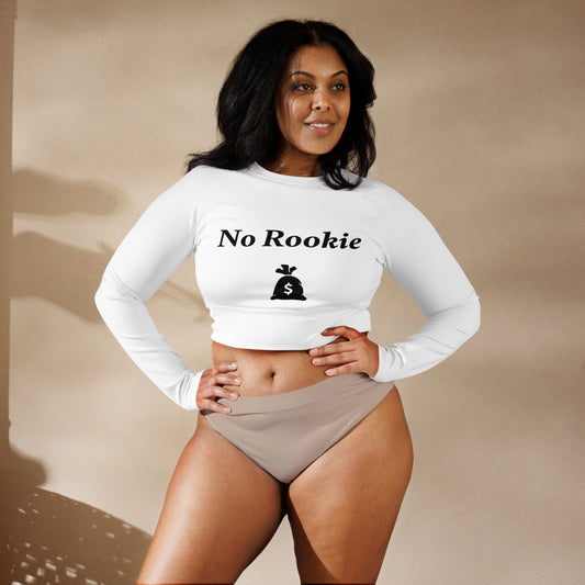 No Rookie long-sleeve crop top