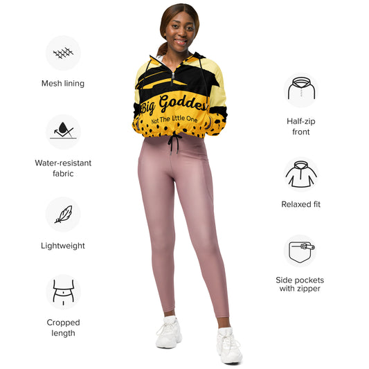 Big Goddess Women’s cropped windbreaker