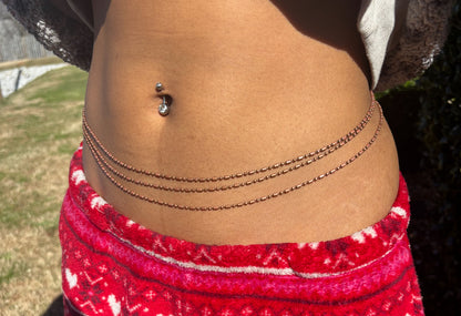 Oshun Copper Waist Beads