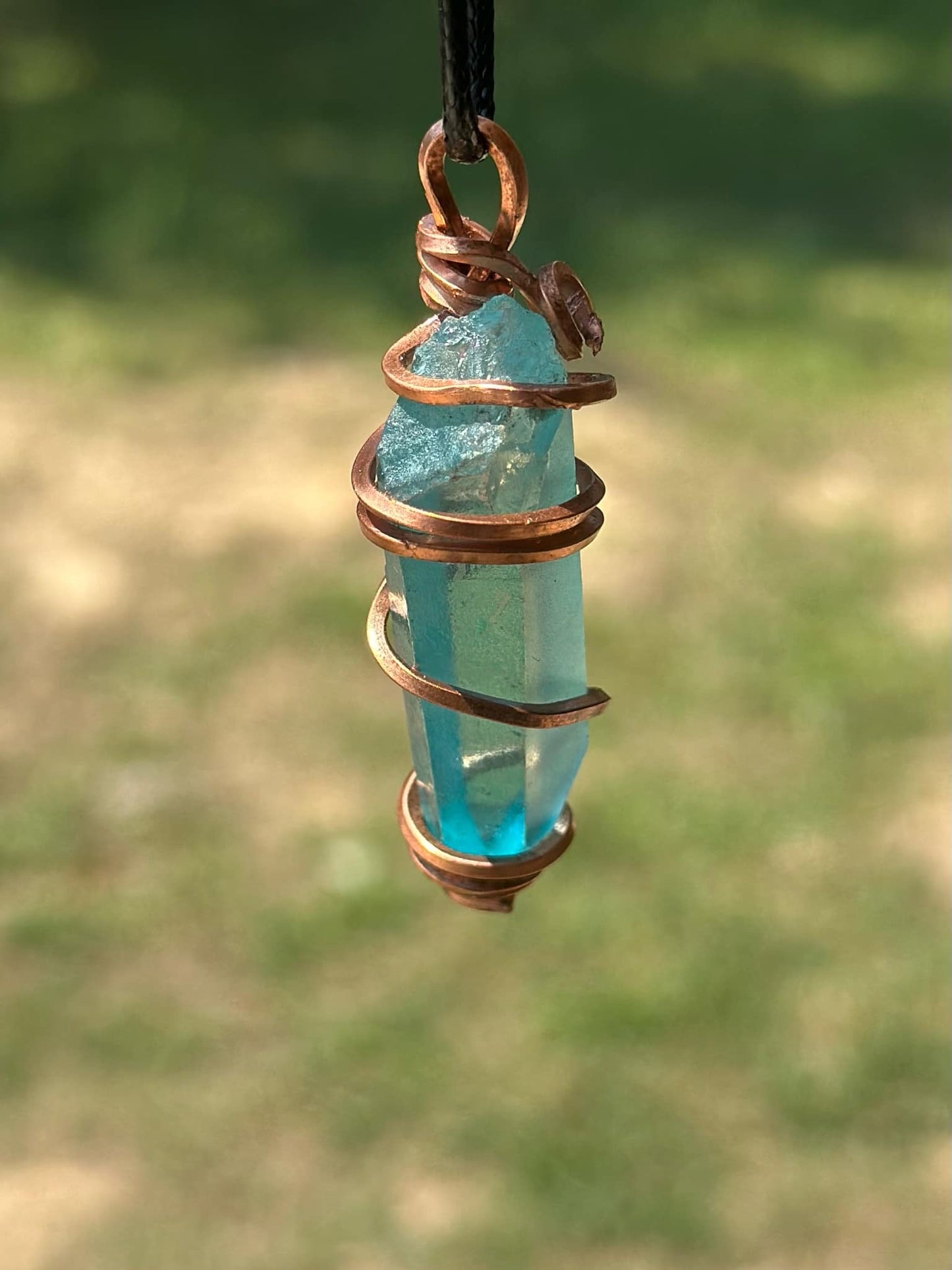 Intuitive Wrapped Pendants