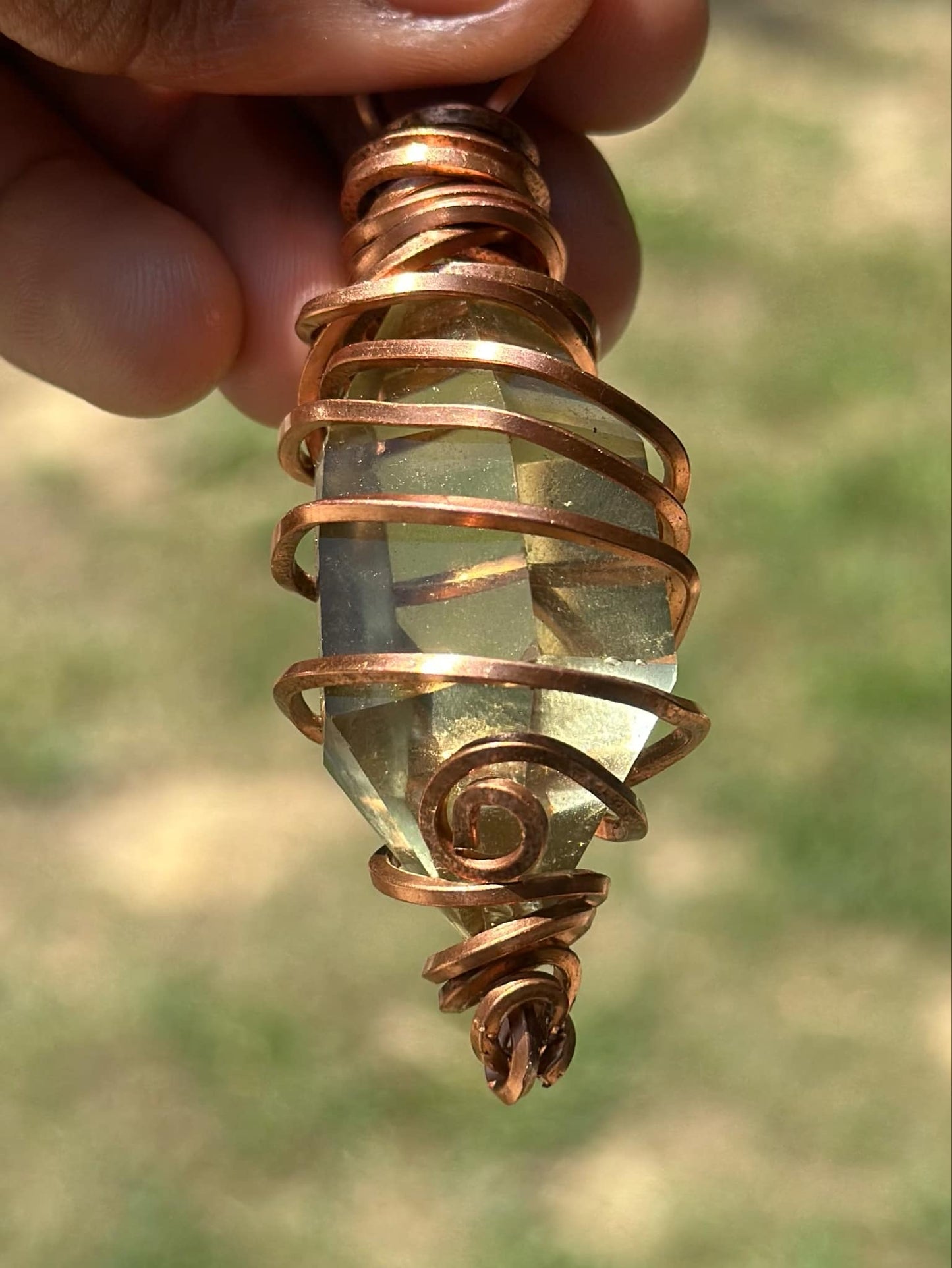 Intuitive Wrapped Pendants