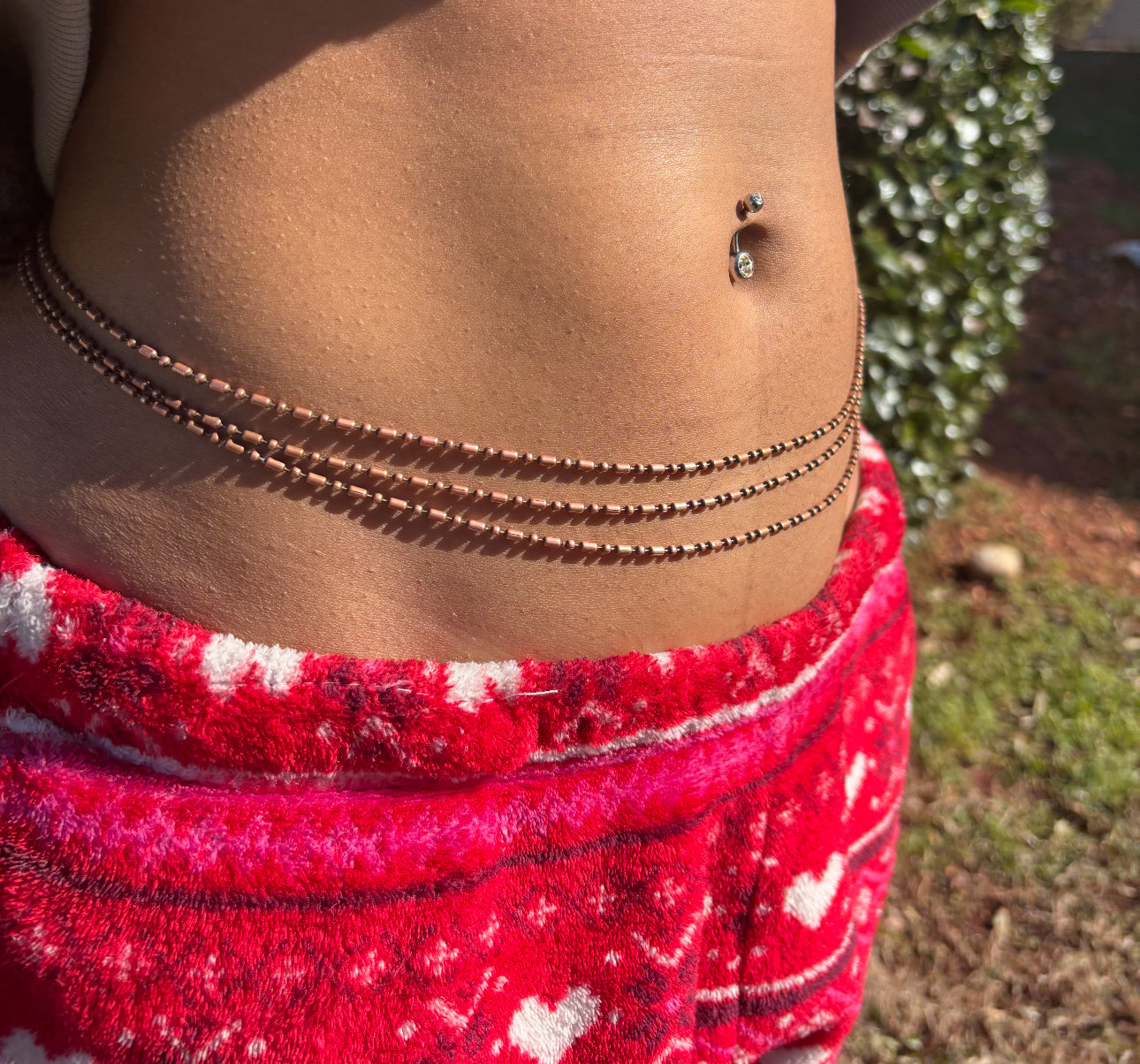Oshun Copper Waist Beads