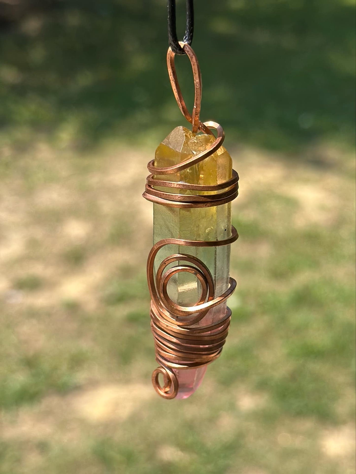 Intuitive Wrapped Pendants