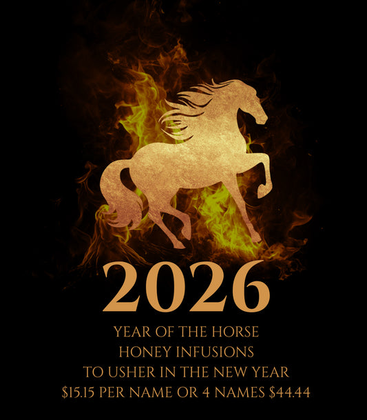 4 Year Of The Horse Honey Jar Entries