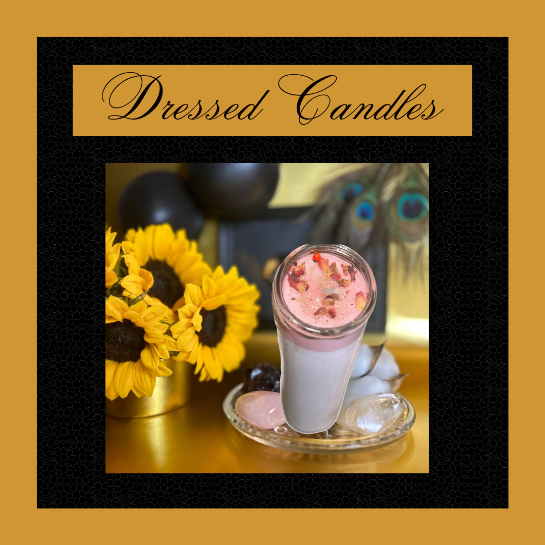 3 Dressed Candles