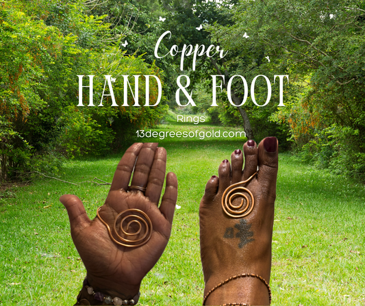 Copper Hand/Foot Ring