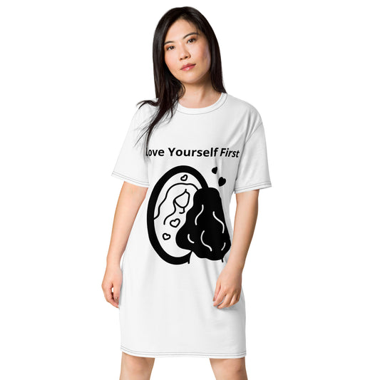 Love Yourself T-shirt dress